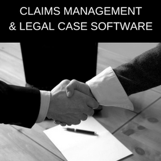 Claims management software and legal case software link